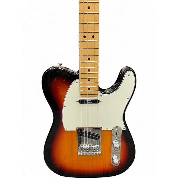 Used Fender Player Telecaster 2 Color Sunburst Solid Body Electric Guitar