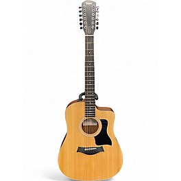 Used Taylor 150 ce Natural 12 String Acoustic Guitar