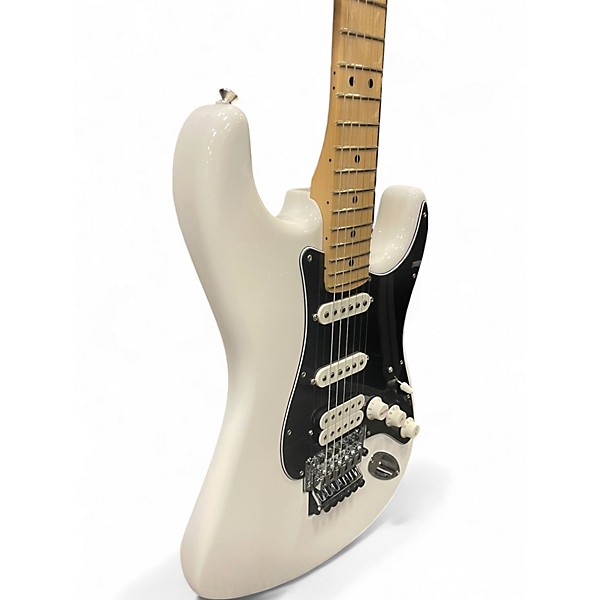 Used Fender Player Stratocaster HSS Floyd Rose Polar White Solid Body Electric Guitar
