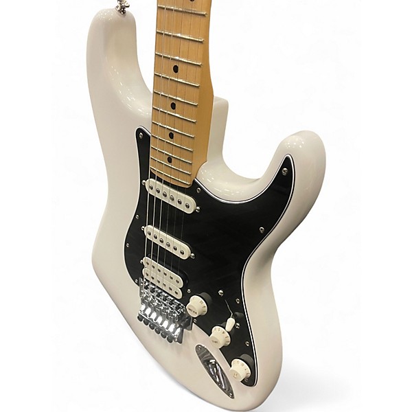 Used Fender Player Stratocaster HSS Floyd Rose Polar White Solid Body Electric Guitar