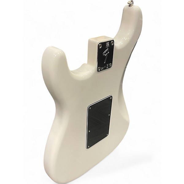 Used Fender Player Stratocaster HSS Floyd Rose Polar White Solid Body Electric Guitar