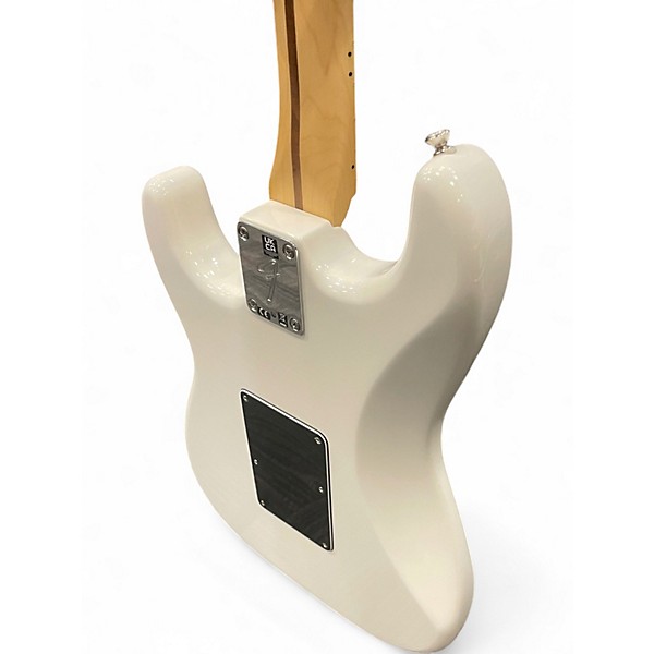 Used Fender Player Stratocaster HSS Floyd Rose Polar White Solid Body Electric Guitar