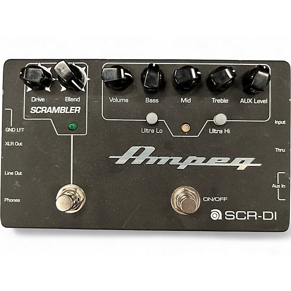 Used Ampeg SCR-DI Bass Effect Pedal