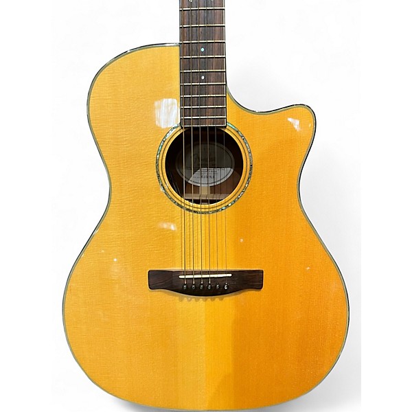 Used Fender GA43SCE Natural Acoustic Electric Guitar