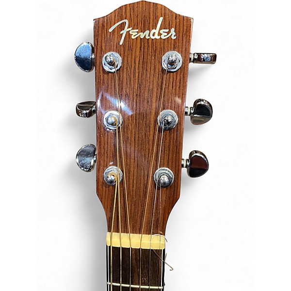 Used Fender GA43SCE Natural Acoustic Electric Guitar