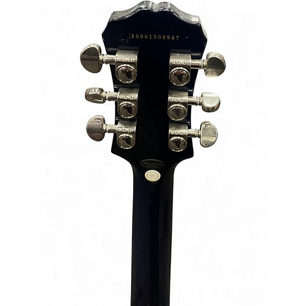 Used Epiphone LES PAUL TRATIONAL PRO Trans Blue Solid Body Electric Guitar