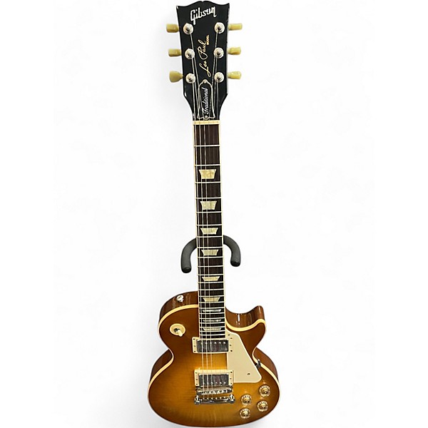 Used Gibson Les Paul Traditional Lemonburst Solid Body Electric Guitar
