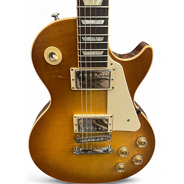 Used Gibson Les Paul Traditional Lemonburst Solid Body Electric Guitar