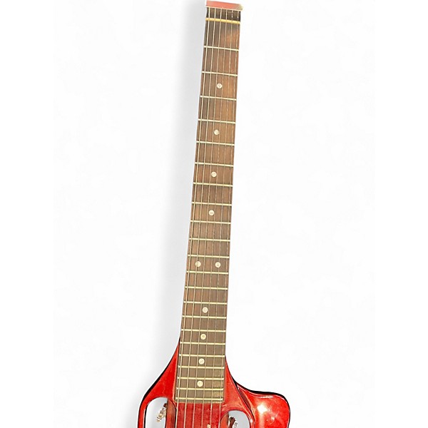 Used Traveler Guitar Speedster Hot Rod Candy Apple Red Metallic Acoustic Guitar