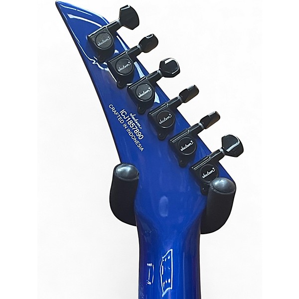 Used Jackson SLX DX Lightning Blue Solid Body Electric Guitar