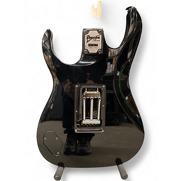 Used Ibanez RG550 Genesis Black Solid Body Electric Guitar
