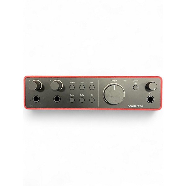Used 2023 Focusrite Scarlett 2i2 Gen 3 Audio Interface