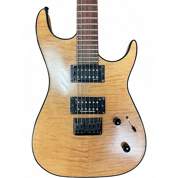 Used Godin Redline HB natural Aww Flame Solid Body Electric Guitar