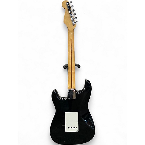 Used Squier Standard Stratocaster Black Solid Body Electric Guitar