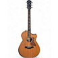 Used Taylor 814CE DLX Natural Acoustic Electric Guitar thumbnail
