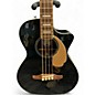 Used Fender Kingman 4-String Black Acoustic Bass Guitar