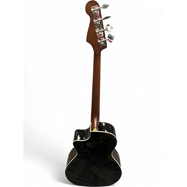Used Fender Kingman 4-String Black Acoustic Bass Guitar