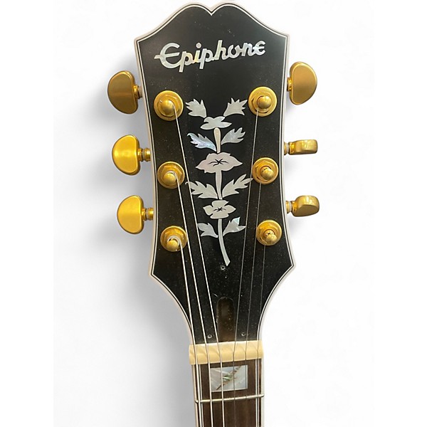 Used Epiphone Emily Wolfe Sheraton satin white Hollow Body Electric Guitar