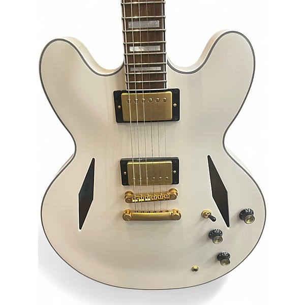 Used Epiphone Emily Wolfe Sheraton satin white Hollow Body Electric Guitar