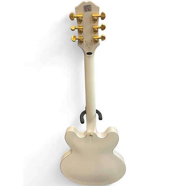 Used Epiphone Emily Wolfe Sheraton satin white Hollow Body Electric Guitar