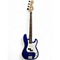 Used Squier P-BASS Blue Electric Bass Guitar thumbnail