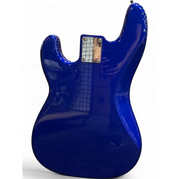 Used Squier P-BASS Blue Electric Bass Guitar