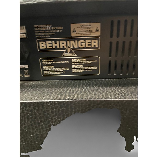 Used Behringer Ultrabass BX1800 180W Bass Combo Amp