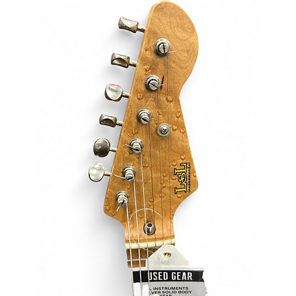 Used LsL Instruments ESSIE Silver Solid Body Electric Guitar