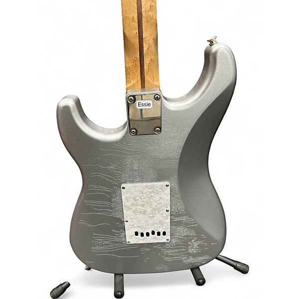 Used LsL Instruments ESSIE Silver Solid Body Electric Guitar