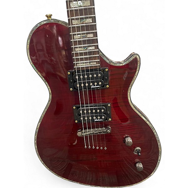 Used ESP LTD RD1 PASSIVE JACKSON PICKUPS TRANS BURGUNDY Solid Body Electric Guitar