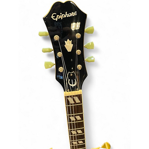 Used Epiphone ES-295 Gold Hollow Body Electric Guitar
