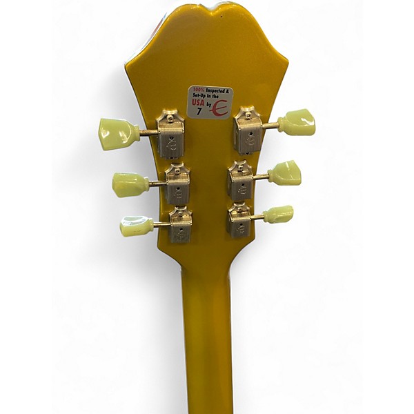 Used Epiphone ES-295 Gold Hollow Body Electric Guitar