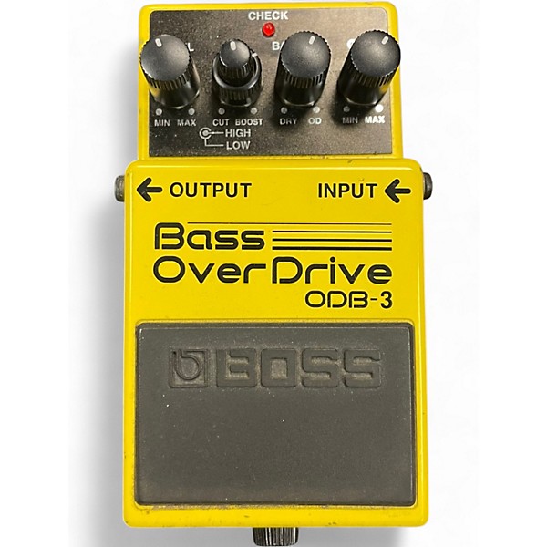Used BOSS ODB3 Bass Overdrive Bass Effect Pedal