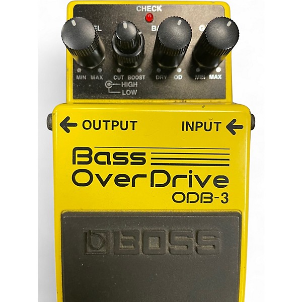 Used BOSS ODB3 Bass Overdrive Bass Effect Pedal