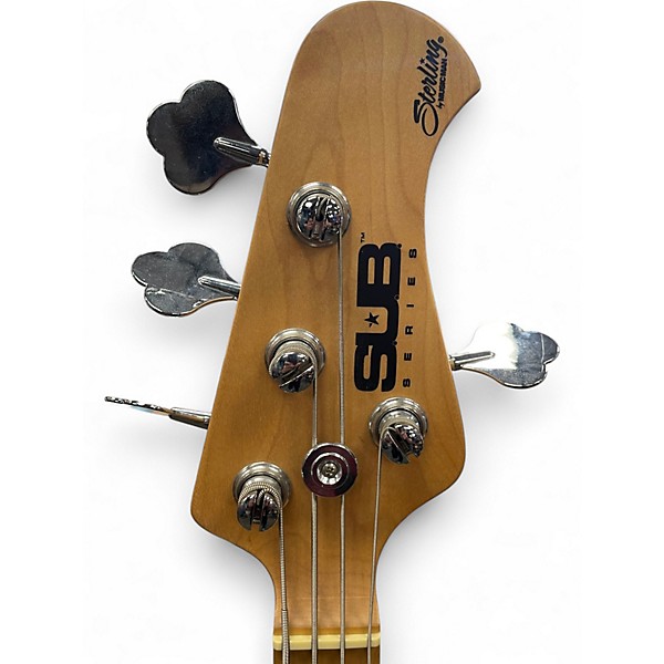 Used Sterling by Music Man Ray4 Mint Green Electric Bass Guitar