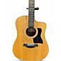Used Taylor 110CE Natural Acoustic Electric Guitar