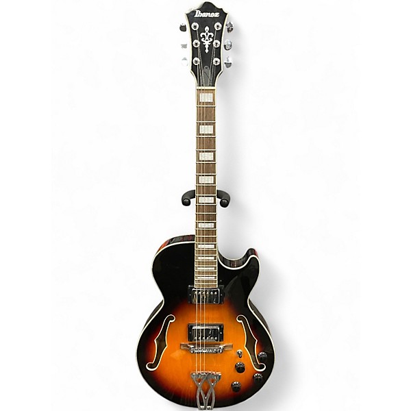 Used Ibanez AG75 Artcore 2 Color Sunburst Hollow Body Electric Guitar