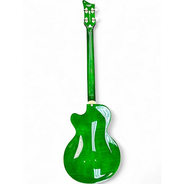 Used Hofner Ignition Club GREEN BURST Electric Bass Guitar