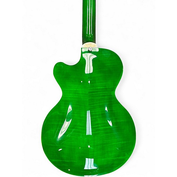 Used Hofner Ignition Club GREEN BURST Electric Bass Guitar