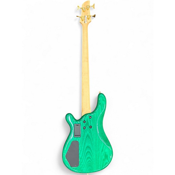 Used Fernandes FRB90 Metallic Green Electric Bass Guitar