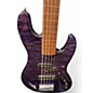 Used Spector Coda5 DLX XL Trans Purple Electric Bass Guitar