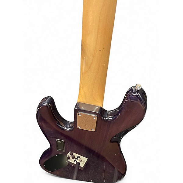 Used Spector Coda5 DLX XL Trans Purple Electric Bass Guitar