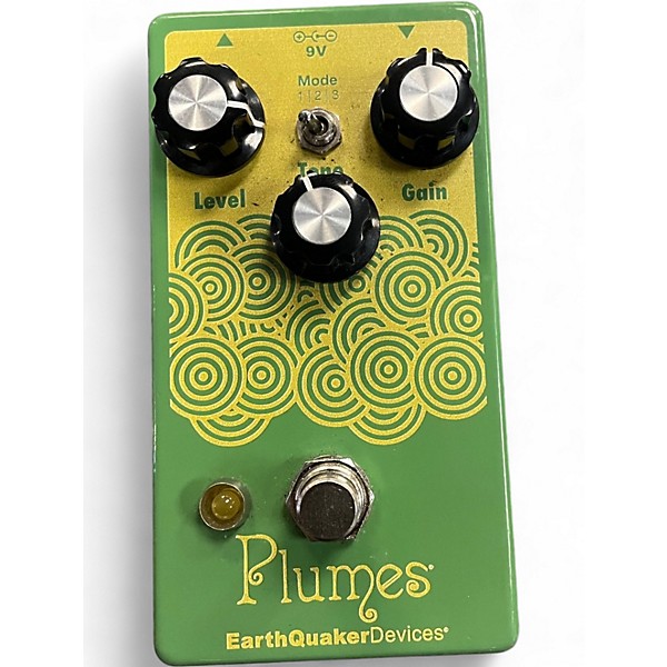 Used EarthQuaker Devices Plumes Small Signal Shredder Overdrive Effect Pedal