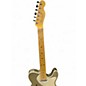 Used Fender American Elite Thinline Telecaster Shoreline Gold Hollow Body Electric Guitar