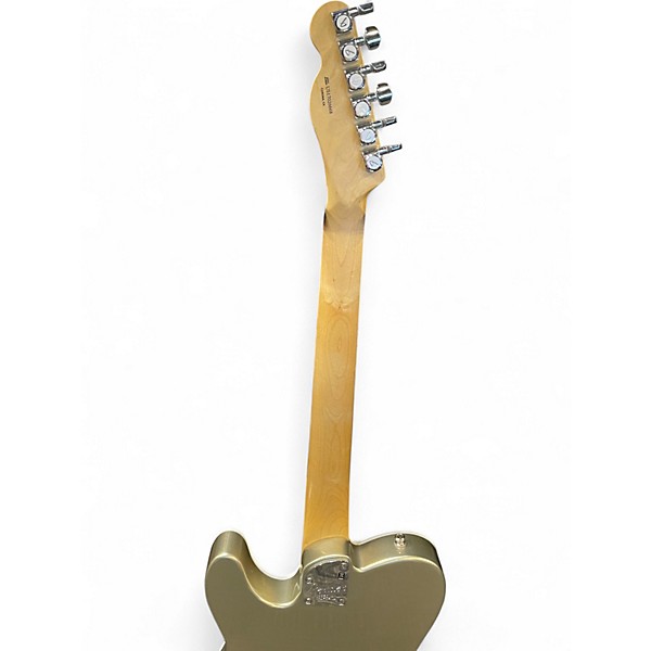 Used Fender American Elite Thinline Telecaster Shoreline Gold Hollow Body Electric Guitar