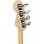 Used Squier Affinity Series Jaguar Charcoal Frost Metallic Electric Bass Guitar