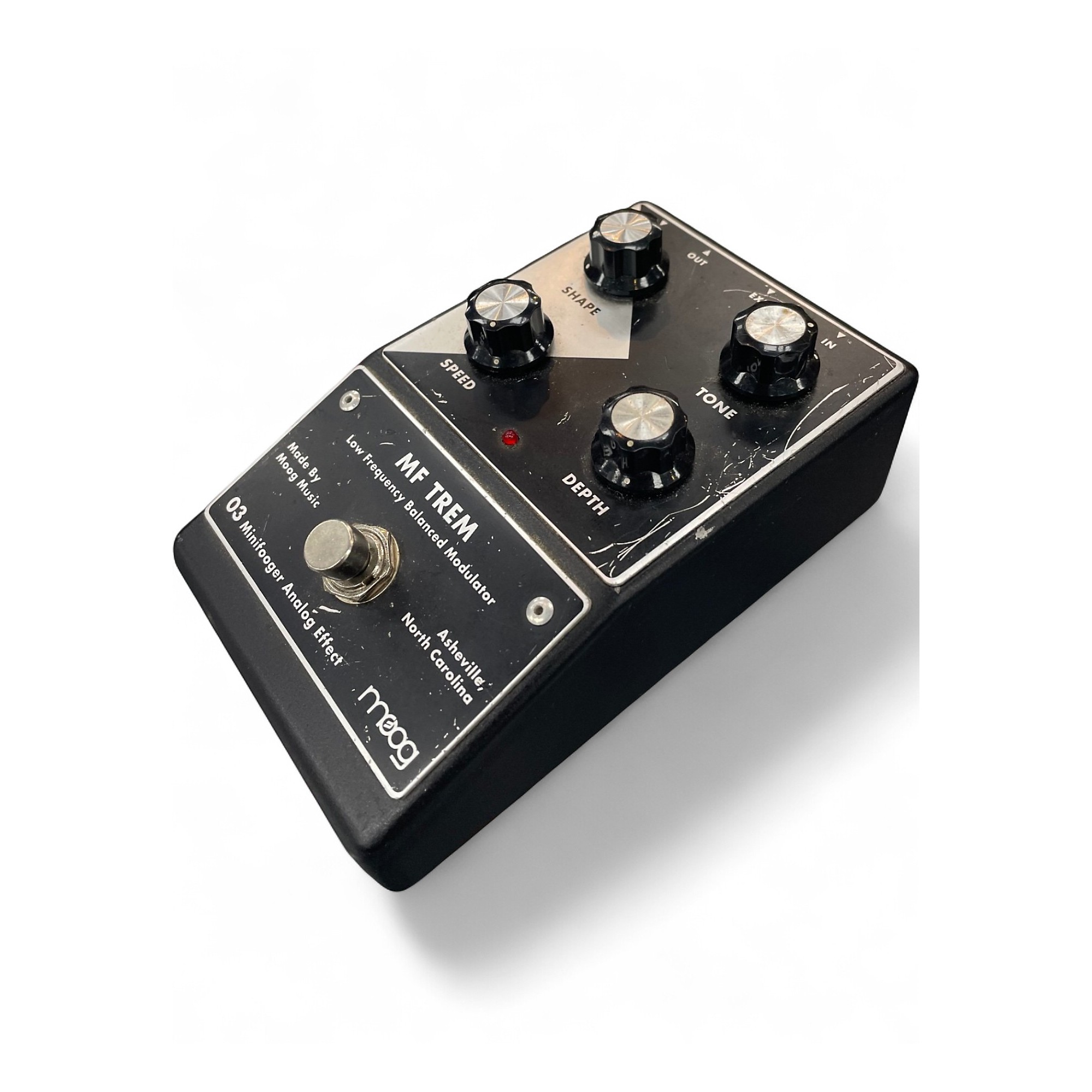 Moog MF TREM minifooger tremoloトレモロ アナログ Used Moog Minifooger MF Trem Effect Pedal | Guitar Center