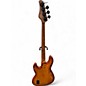 Used Schecter Guitar Research J-4 Exotic Vintage Sunburst Electric Bass Guitar