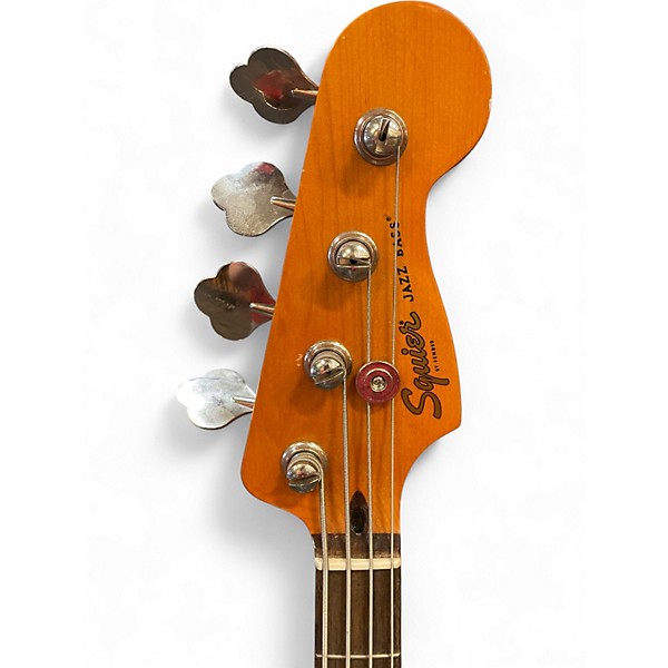 Used Squier Classic Vibe 1960S Jazz Bass Daphne Blue Electric Bass Guitar