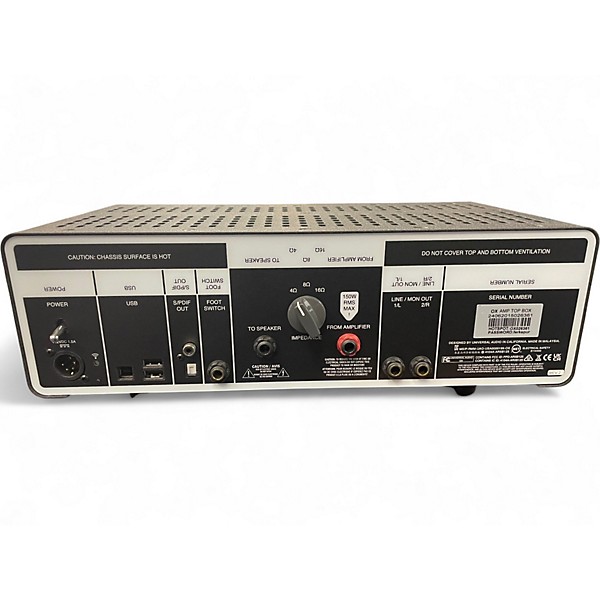 Used Universal Audio OX Amp Top Box Guitar Power Amp